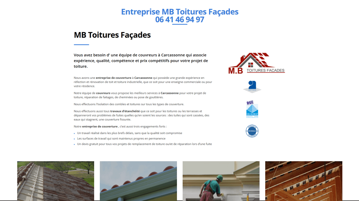 MB Toitures Façades